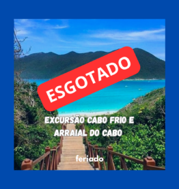 Excursão Cabo Frio e Arraial do Cabo - 09 a 12/10/2026