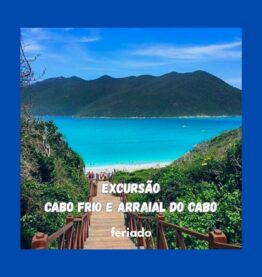 Excursão Cabo Frio e Arraial do Cabo - 09 a 12/10/2026