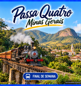 FINAL DE SEMANA EM PASSA QUATRO – MG — 23 a 25/04/2027